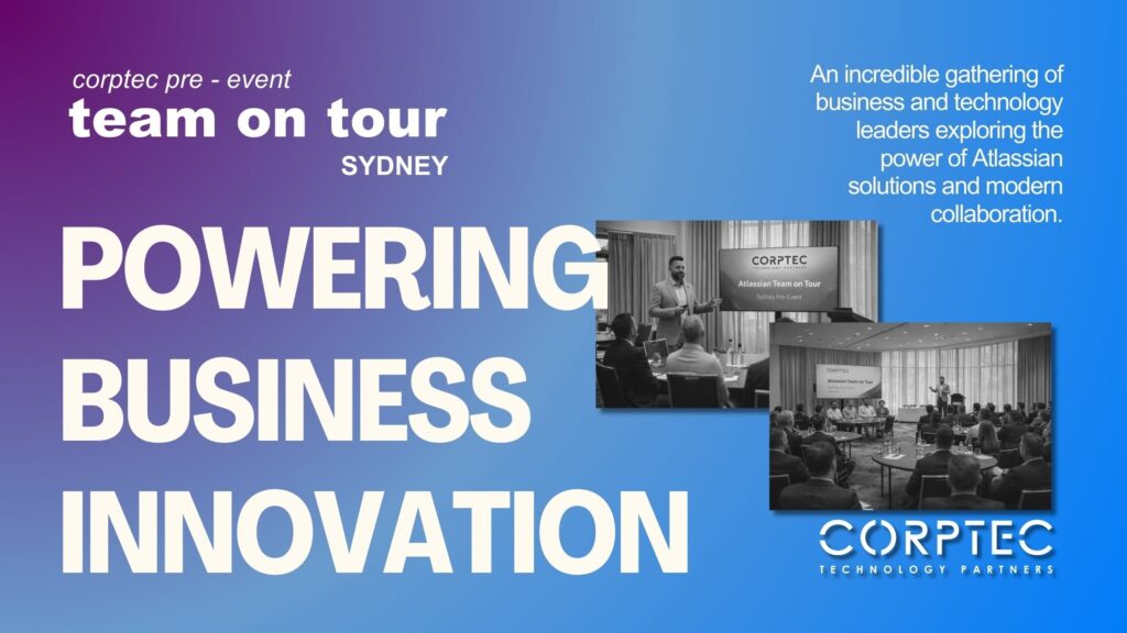 Corptec Atlassian Pre-Team on Tour Sydney Networking Night