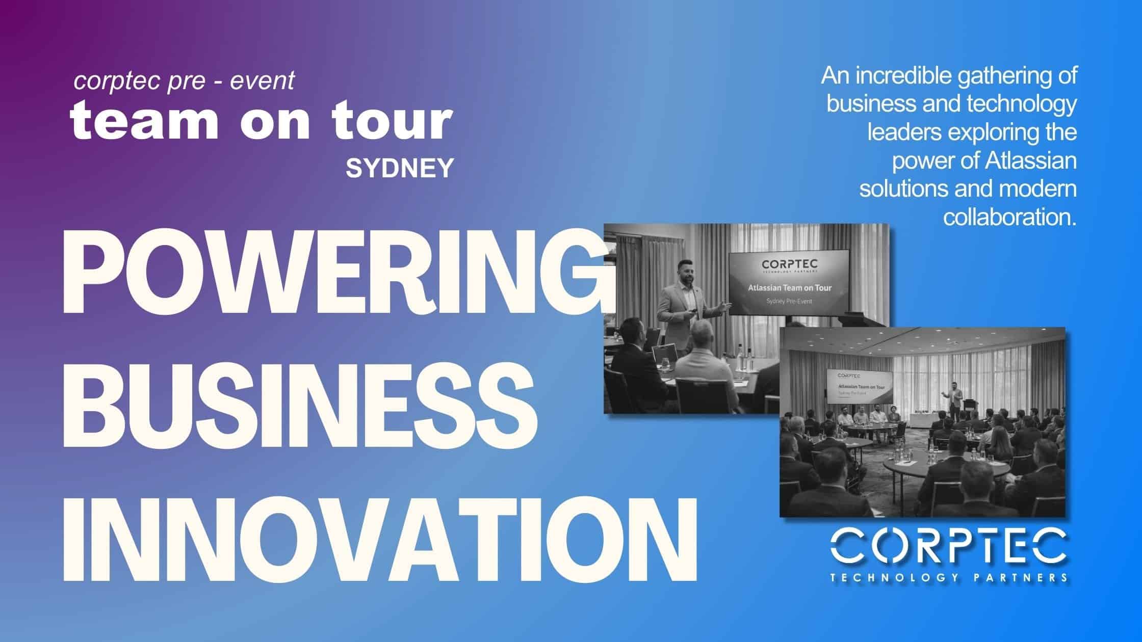 Corptec Atlassian Pre-Team on Tour Sydney Networking Night