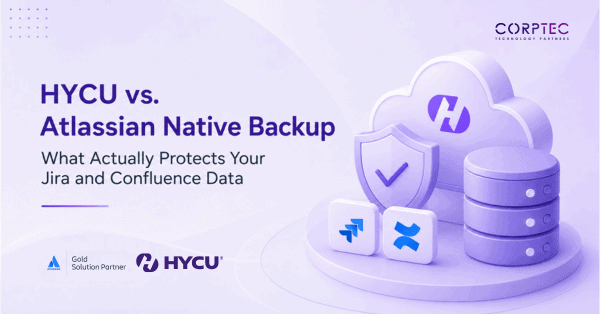 HYCU vs. Atlassian Native Backup: What Actually Protects Your Jira and Confluence Data